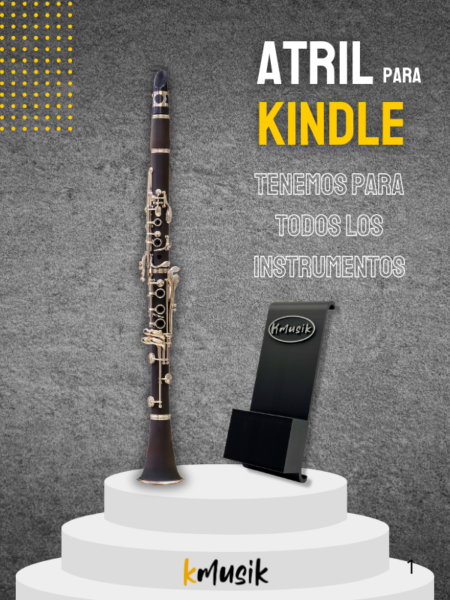 Atril-Soporte de Requinto para Kindle
